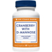 The Vitamin Shoppe Cranberry with D Mannose capsules alternate view