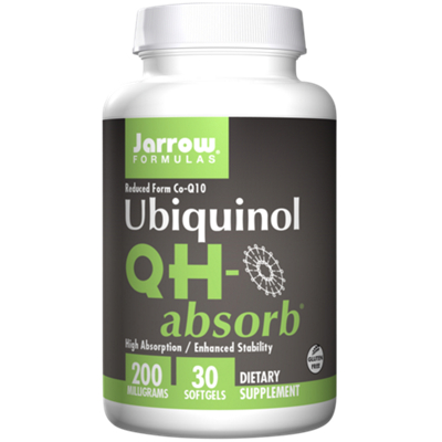 Ubiquinol QH - High Absorption - Supports Heart Health - 200 MG (30 Softgels)