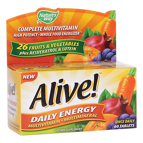 Alive Daily Energy Multivitamin High Potency