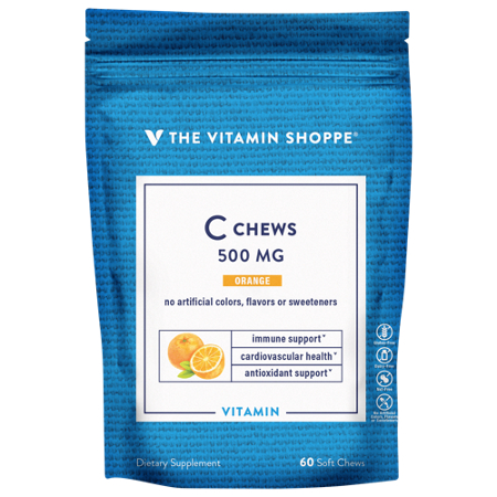 The Vitamin Shoppe Vitamin C Soft Chews 500 MG front