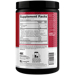 Optimum Nutrition Amino Energy Supplement Label