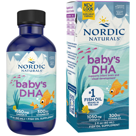 Nordic Naturals Baby's DHA Omega-3 Liquid with Vitamin D3 view 4