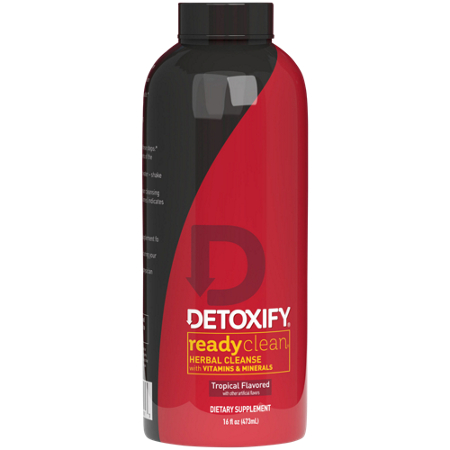 Detoxify Ready Clean Herbal Liquid Cleanse bottle front