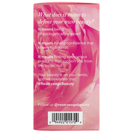 Reserveage Nutrition Keratin Hair Booster box back