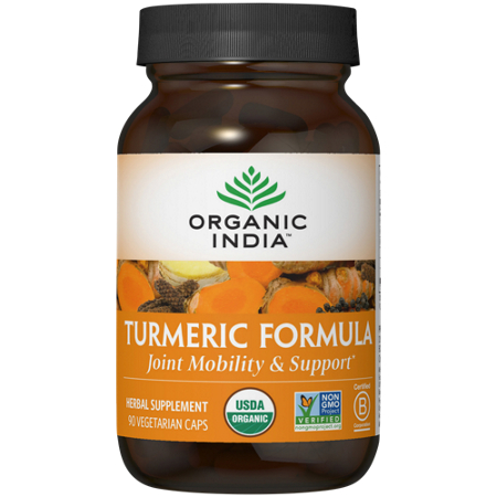 Organic India USA Turmeric Formula bottle front