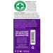 Herbal Clean QCarbo32 grape cleansing formula label