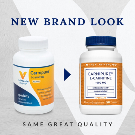 The Vitamin Shoppe Carnipure L-Carnitine 1000 MG tablets view 2