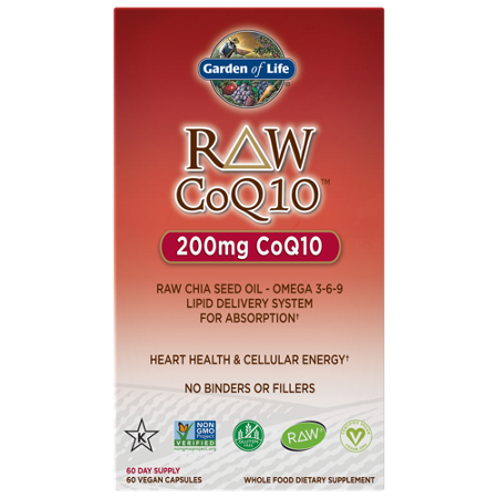 Garden of Life Raw CoQ10 with Raw Chia Seed Oil 200 MG view 2