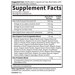 Supplement Facts label for Garden of Life Raw CoQ10 Vegetarian Capsules 200 MG