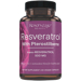 Reserveage Nutrition Resveratrol with Pterostilbene bottle view 2