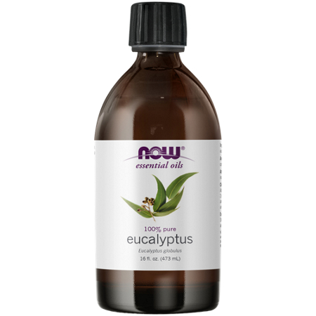 Now Foods Eucalyptus 100 Percent Pure Essential Oil bottle front