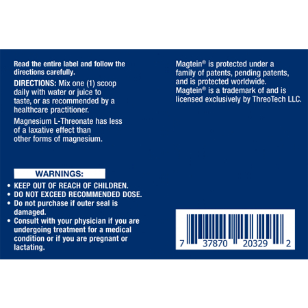 Life Extension Neuro-Mag Magnesium Powder Directions