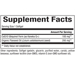 Supplement Facts label for Natural Factors Enhanced Absorption Ubiquinol 100 MG