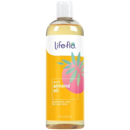 Life-Flo Pure Almond Oil bottle front