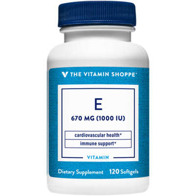 Vitamin E - Promotes Cardiovascular & Immune Health - 1,000 IU (120 Softgels)