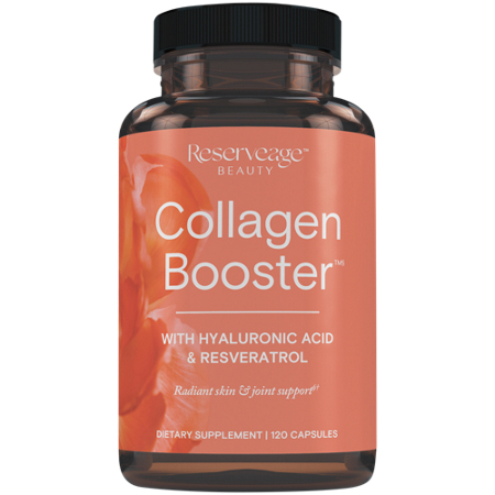 Collagen Booster with Hyaluronic Acid & Resveratrol, 120 MG