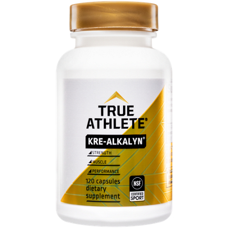 True Athlete Kre-Alkalyn dietary supplement capsules view 2