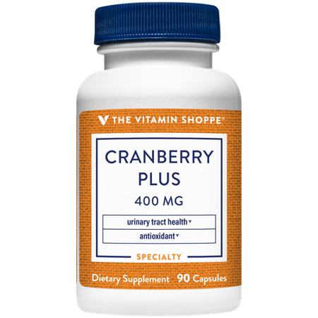The Vitamin Shoppe Cranberry Plus capsules 400 MG view
