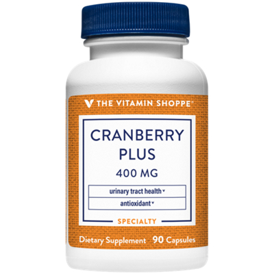 Cranberry Plus - Urinary Tract Health for Women - 400 MG (90 Capsules)