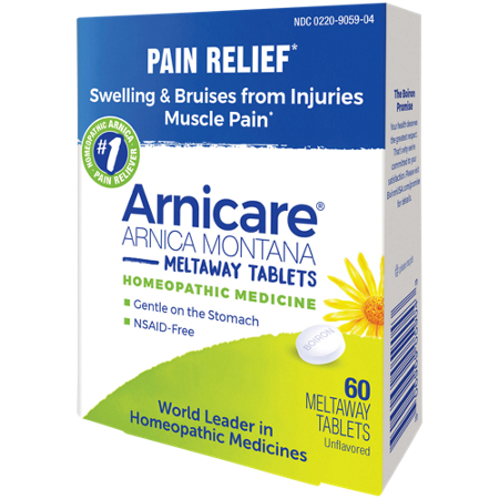 Boiron Arnicare Arnica Montana Meltaway Tablets box view 4