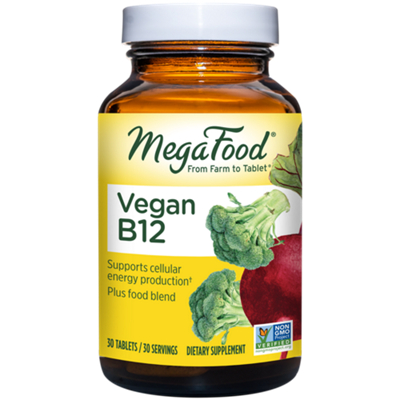 Vegan Vitamin B12 - Nourish, Energize, Awaken (30 Tablets)