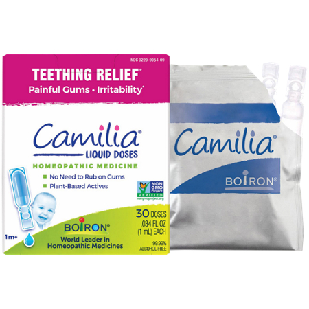 Boiron Camilia Teething Relief liquid doses view 5
