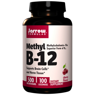 Methyl Vitamin B12 - 500 MCG - Cherry (100 Lozenges)
