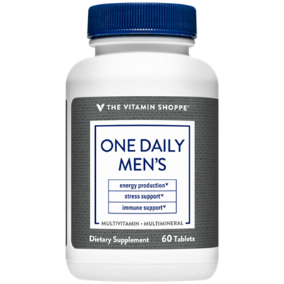 One Daily Men's Multivitamin & Multimineral with 2,000 IU Vitamin D3 (60 Tablets)