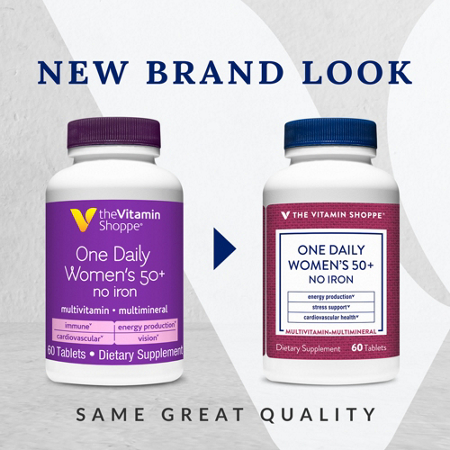 The Vitamin Shoppe One Daily Women's 50 Plus Tablets view 2