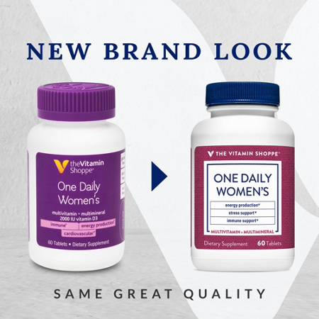 The Vitamin Shoppe One Daily Women's Multivitamin Tablets view 2