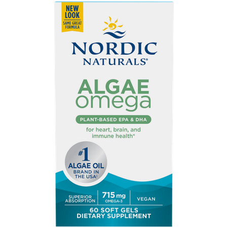 Nordic Naturals Algae Omega softgels 715 MG view 2