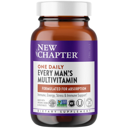 New Chapter Organic Multivitamin for Every Man bottle front
