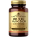 Solgar Biotin 10,000 MCG for Hair, Skin, Nails bottle