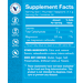 Supplement Facts label for Calm Zone Magnesium Powder 325 MG