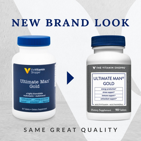 The Vitamin Shoppe Ultimate Man Gold Multivitamin alternate view 2
