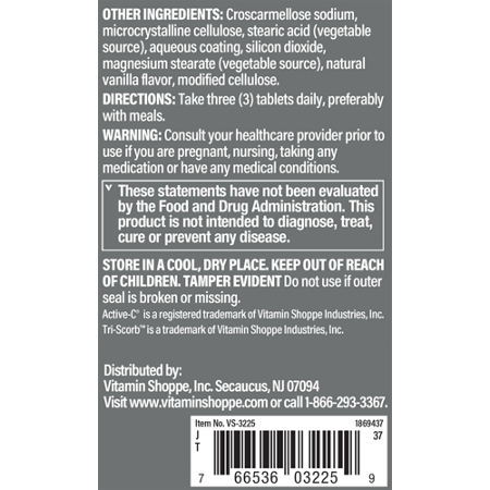 Directions for Vitamin Shoppe Ultimate Man Multivitamin 180 Tablets