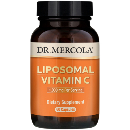 Mercola Liposomal Vitamin C capsules 1000 MG bottle front