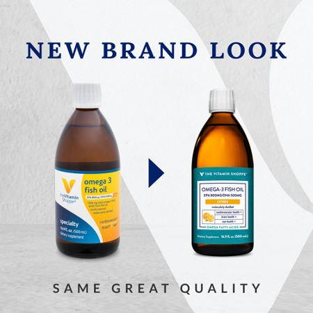 The Vitamin Shoppe Omega 3 Fish Oil Citrus view 2