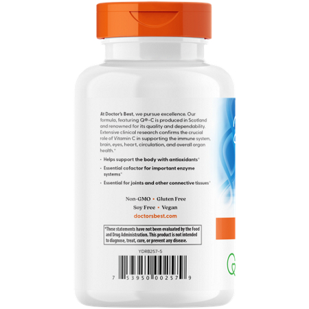 Doctors Best Vitamin C Vegan 1000 MG capsules view 4