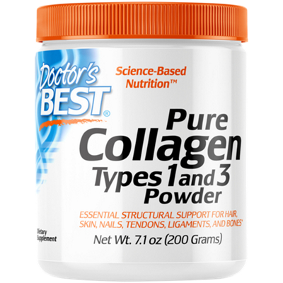 Doctors Best Collagen Types 1 & 3 Powder for Hair, Skin, Nails & Joints