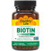 Country Life Biotin for Hair Skin and Nails Support capsules 5 MG bottle front