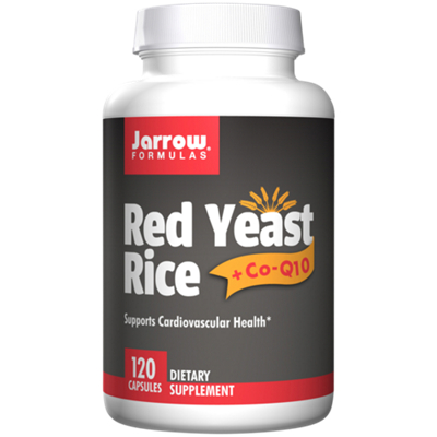 Red Yeast Rice + CoQ-10 - Supports Cardiovascular Health (120 Capsules)