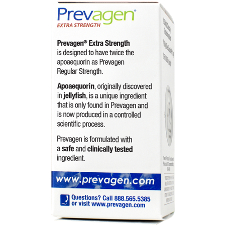 Prevagen Extra Strength box view 4