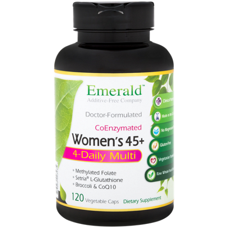 Emerald Labs Womens 45 plus Multivitamin capsules front