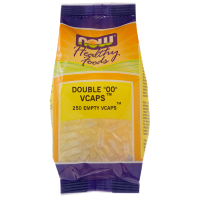 Double 00 Empty Capsules (250 Vegetarian Capsules)