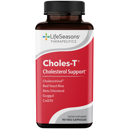 LifeSeasons Choles-T Cholesterol Support capsules front