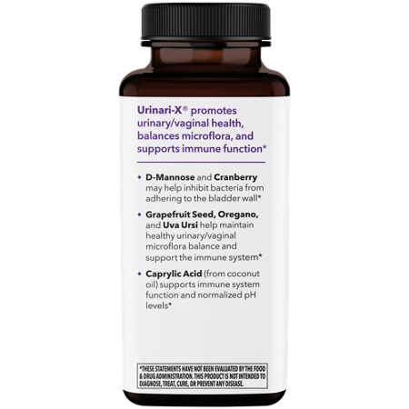 Urinari-X Urinary Yeast Support Cranberry capsules view 4