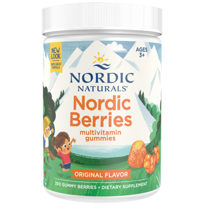 Nordic Berries – Multivitamin for Adults & Children – Berry (200 Vegetarian Gummies)
