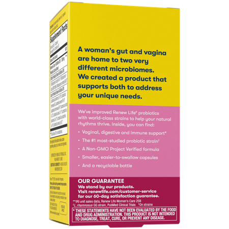 Ultimate Flora Women's Complete Probiotic box view 5