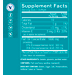 Supplement Facts label for Omega-3 Fish Oil EPA DHA 500 MG